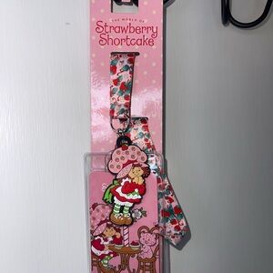 NWT Strawberry Shortcake Lanyard